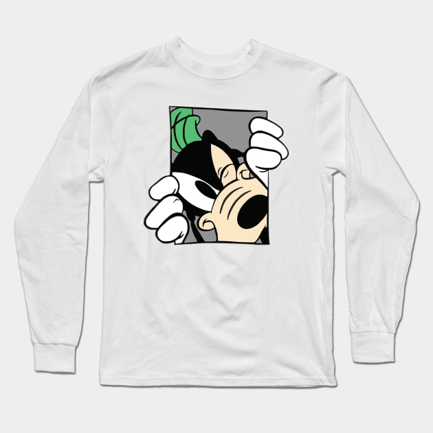 Goofy Goof Long Sleeve T-Shirt by Nurmaladewi